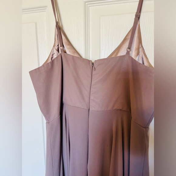 Lulus Mauve Formal Spaghetti Strap Lined Maxi Dress - Picture 9 of 15